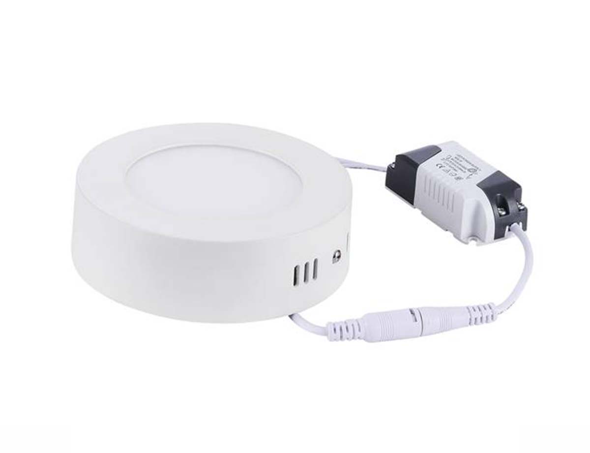 Led Panel Apparent 6w Rond